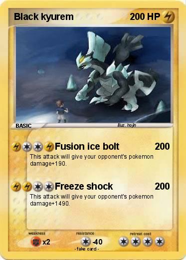 Pokemon Black kyurem