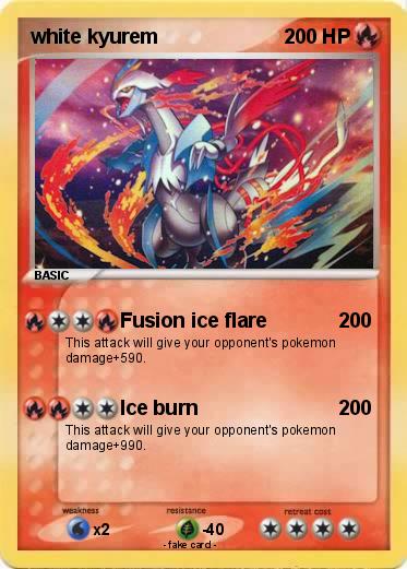 Pokemon white kyurem