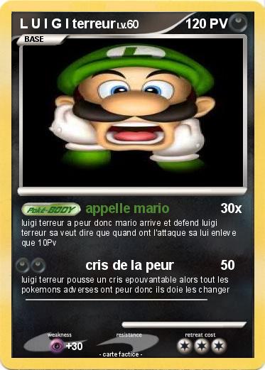 Pokemon L U I G I terreur