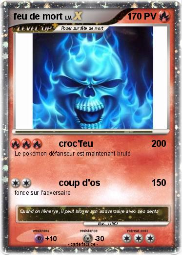 Pokemon feu de mort