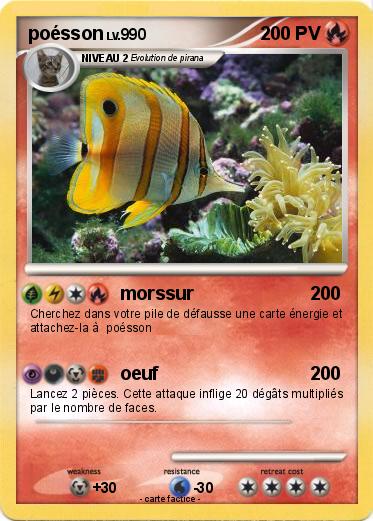 Pokemon poésson