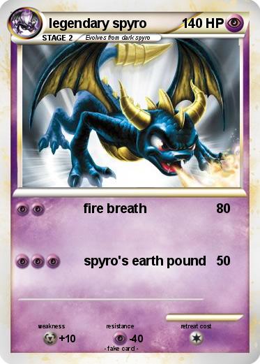 Pokemon legendary spyro