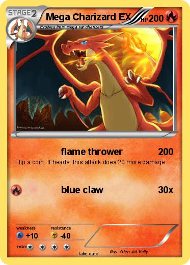 Pokemon Mega Charizard EX