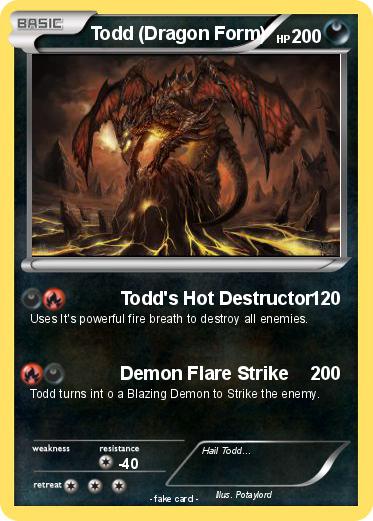 Pokemon Todd (Dragon Form)