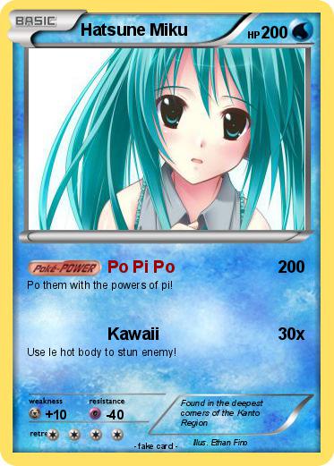 Pokemon Hatsune Miku
