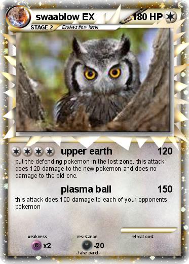 Pokemon swaablow EX