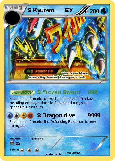 Pokemon S Kyurem       EX