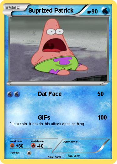 Pokemon Suprized Patrick