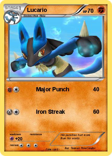Pokemon Lucario