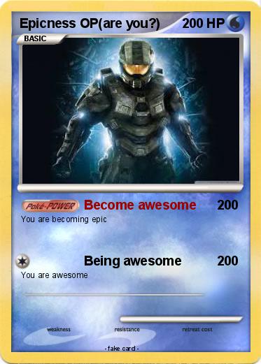 Pokemon Epicness OP(are you?)