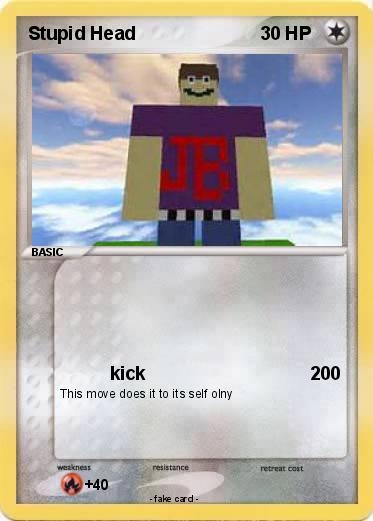 Pokemon Stupid Head