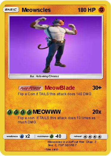 Pokemon Meowscles