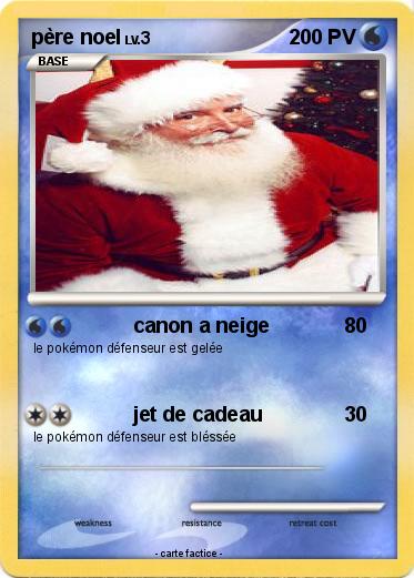 Pokemon père noel