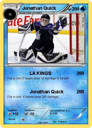 Pokemon Jonathan Quick