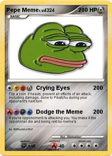 Pokemon Pepe Meme