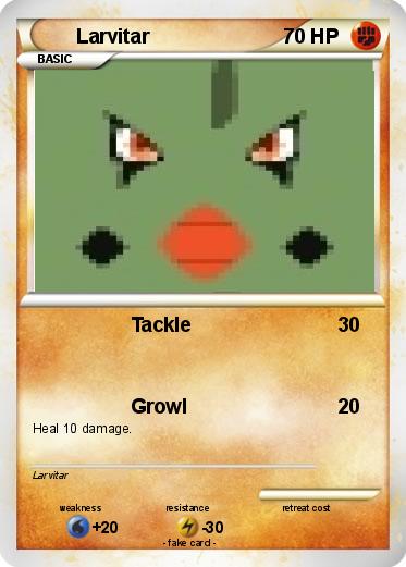 Pokemon Larvitar