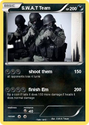 Pokemon S.W.A.T Team