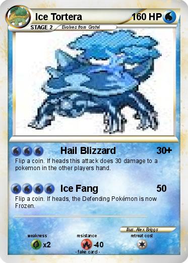 Pokemon Ice Tortera