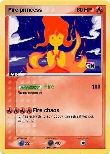 Pokemon Fire princess