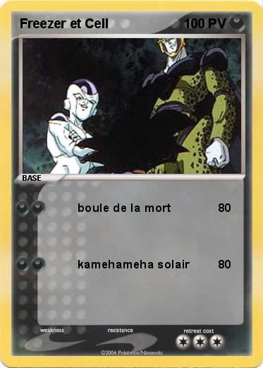 Pokemon Freezer et Cell