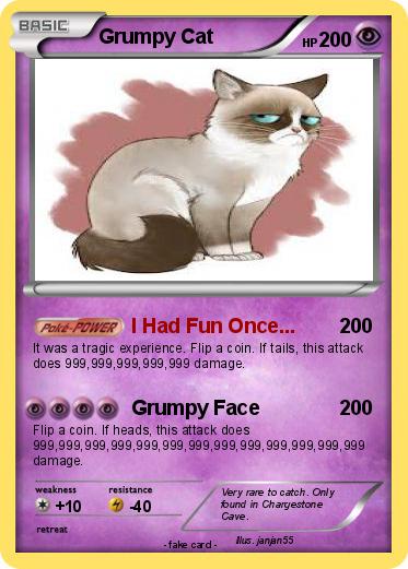Pokemon Grumpy Cat