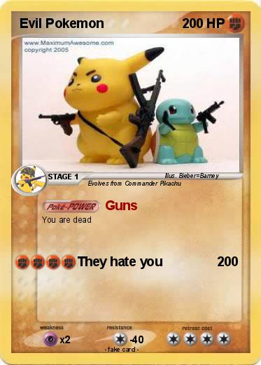 Pokemon Evil Pokemon