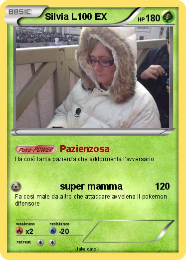 Pokemon Silvia L100 EX
