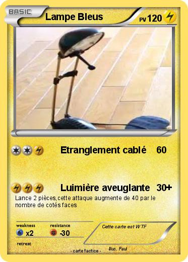 Pokemon Lampe Bleus