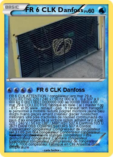 Pokemon FR 6 CLK Danfoss