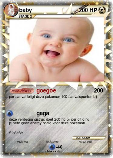 Pokemon baby