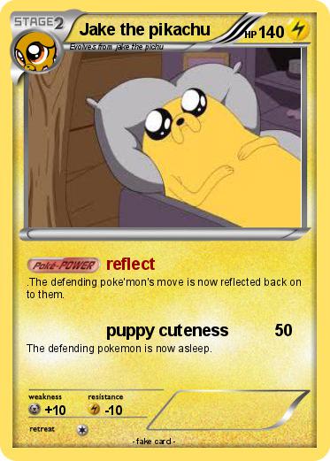 Pokemon Jake the pikachu