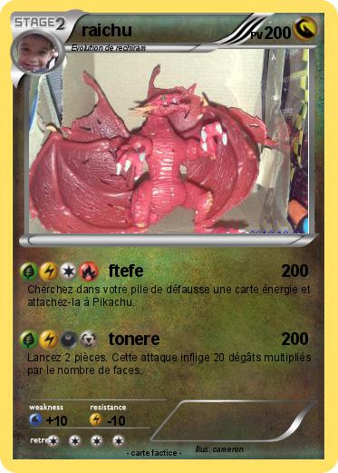 Pokemon raichu