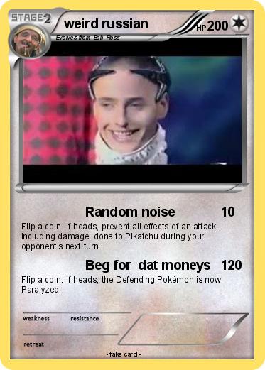 Pokemon weird russian
