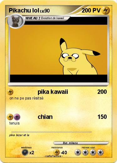 Pokemon Pikachu lol
