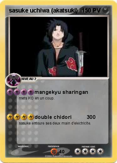 Pokemon sasuke uchiwa (akatsuki)