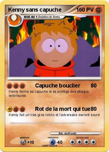 Pokemon Kenny sans capuche
