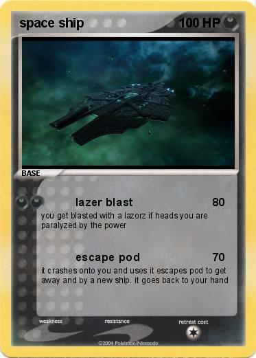 Pokemon space ship
