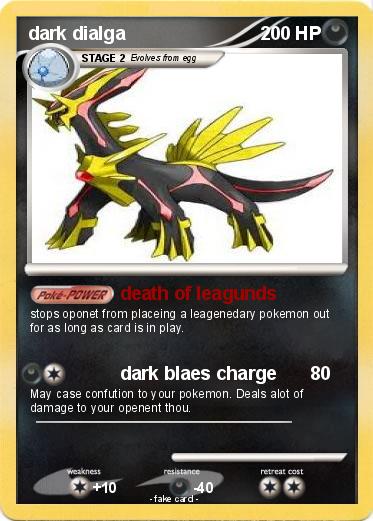 Pokemon dark dialga