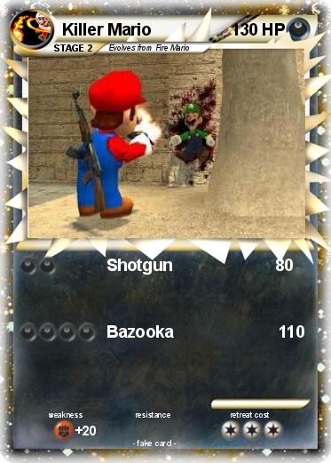 Pokemon Killer Mario