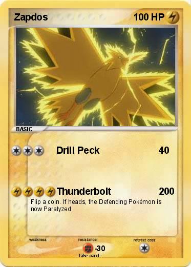 Pokemon Zapdos