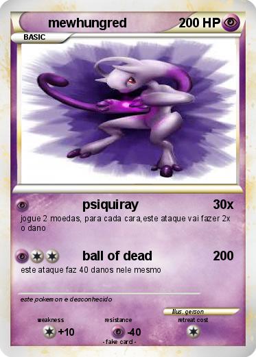 Pokemon mewhungred