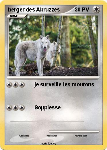 Pokemon berger des Abruzzes