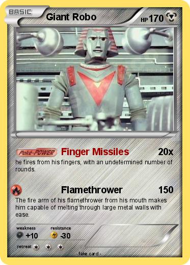 Pokemon Giant Robo