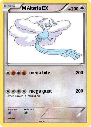 Pokemon M Altaria EX