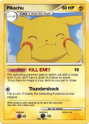 Pokemon Pikachu