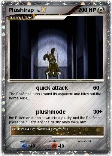 Pokemon Plushtrap
