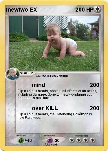 Pokemon mewtwo EX