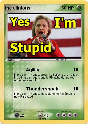 Pokemon the clintons