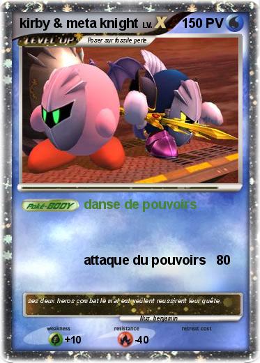 Pokemon kirby & meta knight