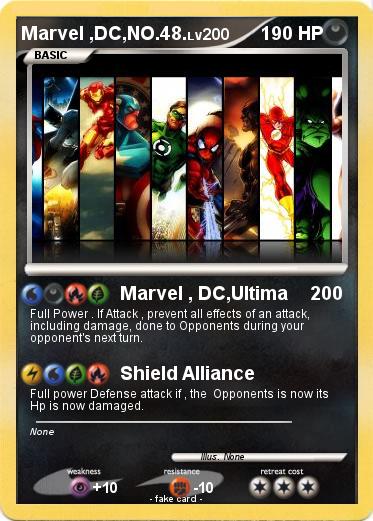 Pokemon Marvel ,DC,NO.48.